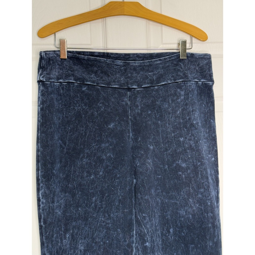Rustic Rack Women 2x Washed Bell Bottom Flare w/fringe Light denim Festival BOHO - Picture 5 of 12